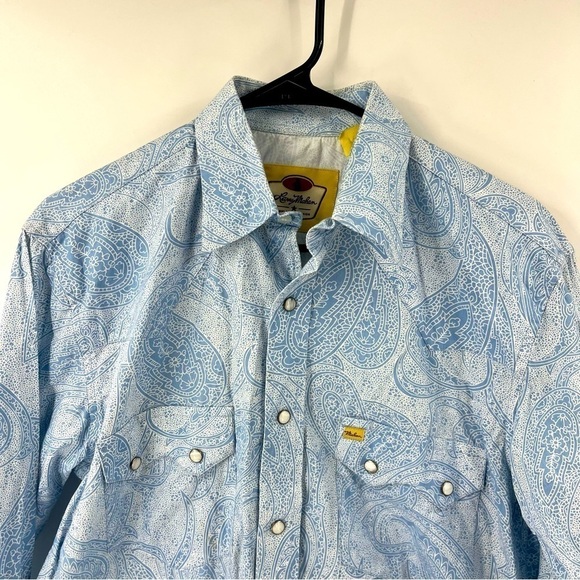 Larry Mahan Cowboy Collection Longsleeve Button Down Shirt - Picture 4 of 7